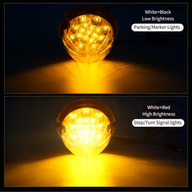 JZYZQBX close-up of LED array and faceted reflector increasing light output and spread