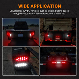 JZYZQBX installed on trailer highlighting visible stop and turn signaling