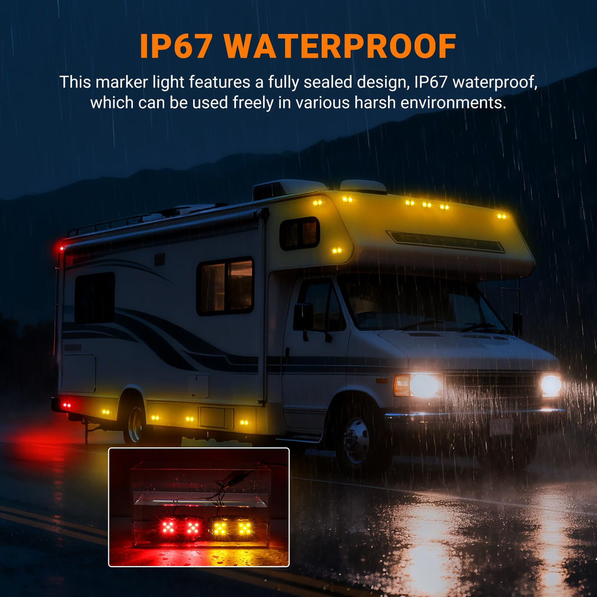 JZYZQBX mounted on trailer side demonstrating easy retrofit and visibility