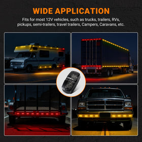 JZYZQBX illuminated at night showing bright visibility on highway