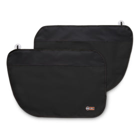 K&H front packaging showing two black door protectors and brand logo, protects doors