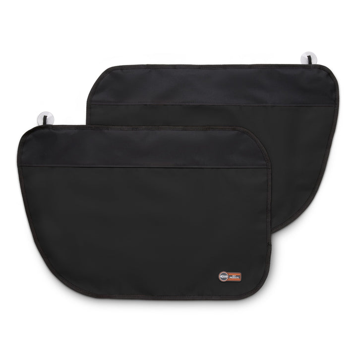 K&H front packaging showing two black door protectors and brand logo, protects doors