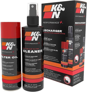 K&N kit front packaging showing contents and benefits