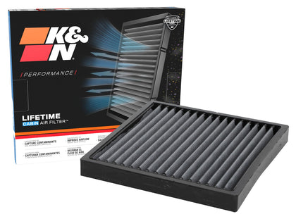 K&N VF2074 front packaging showing product and fitment benefit