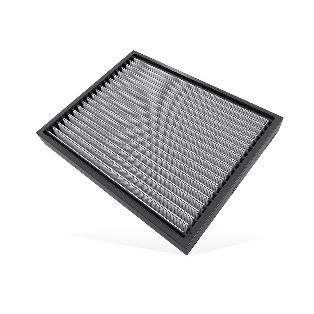 K&N VF2074 installed in dash demonstrating easy drop-in installation
