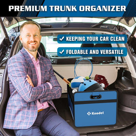 K KNODEL installed in car trunk demonstrating anti-slip stability