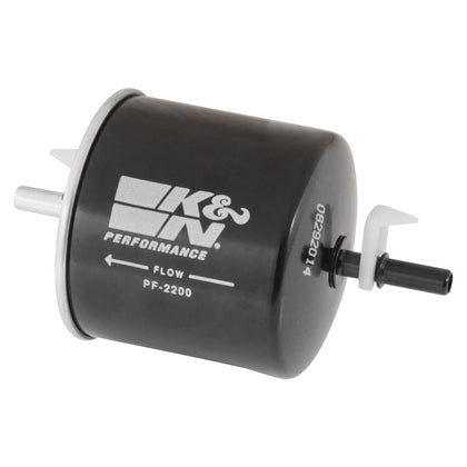 K&N PF-2200 front view showing compact canister and benefits of durable protection