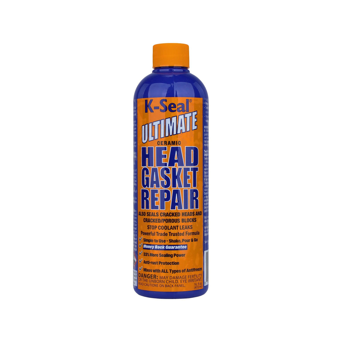 K-Seal ST3501 front packaging showing 16 oz bottle and benefits