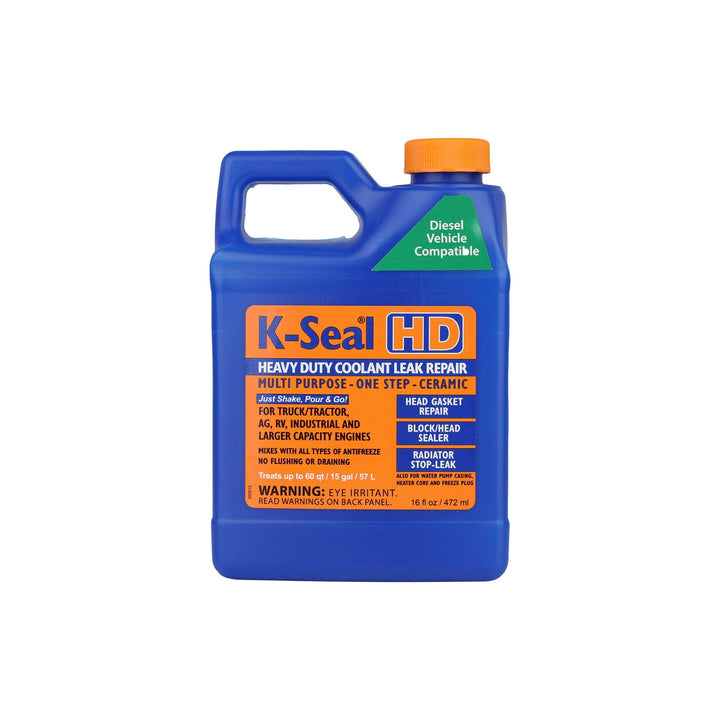 K-Seal bottle front label showing product and fast repair benefit