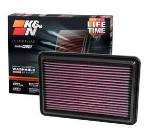 K&N front packaging 33-5016 showing product and compatibility for quick identification