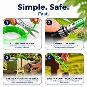 KAANX pump scale with tools demonstrating portable size and easy storage