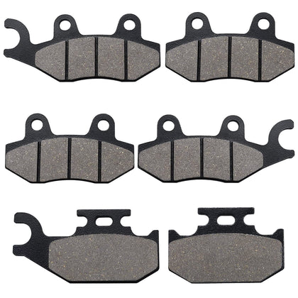 Kabing front packaging showing full brake pad set and clear fitment label for quick purchase
