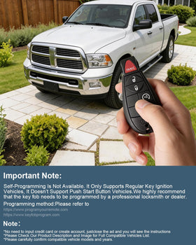 Kaboll remote on Ram dashboard demonstrating fit and convenience with truck