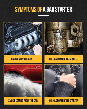 KAC starter stainless shell detail demonstrating corrosion resistance and long life