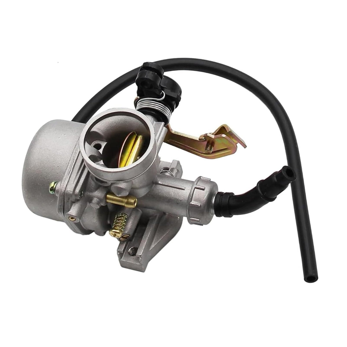 Kacarber carburetor installed on ATV showing real-world fitment and restored throttle response