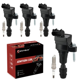 KacuYelin coil pack front view showing plug connections and durable housing benefit reliable fit