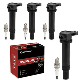 KacuYelin coil pack front view showing connector and robust build for reliable ignition