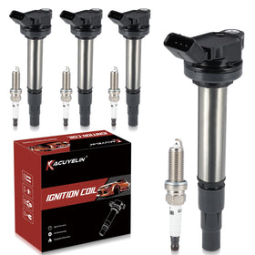 KacuYelin coil pack front packaging showing complete 4-pack and clear labeling for easy replacement