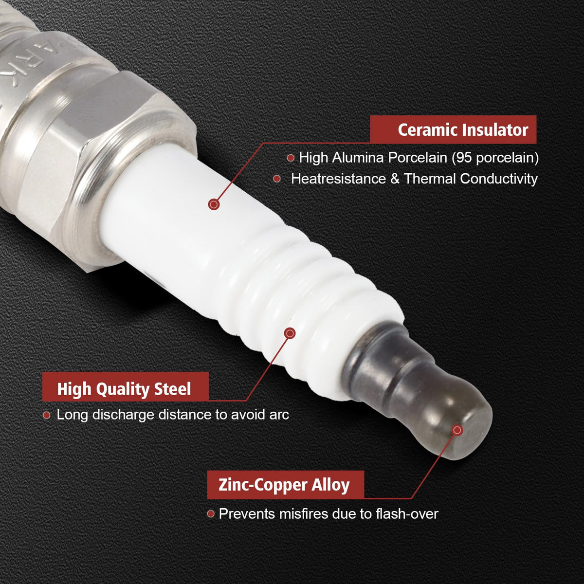 KacuYelin coilpack label with OE numbers showing compatibility and confidence benefit