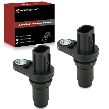 KacuYelin front packaging showing both camshaft sensors with clear product view and compatibility