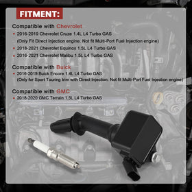 KacuYelin installed coil in engine bay demonstrating direct-fit replacement benefit