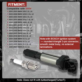 KacuYelin iridium spark plug close-up of electrode for concentrated spark performance