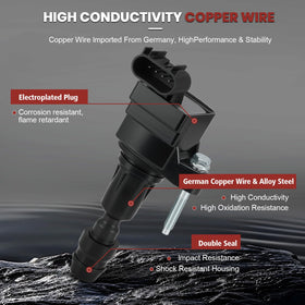 KacuYelin iridium spark plug closeup with laser-welded electrode for longer life