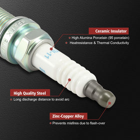 KacuYelin kit layout with coil and four plugs illustrating complete replacement