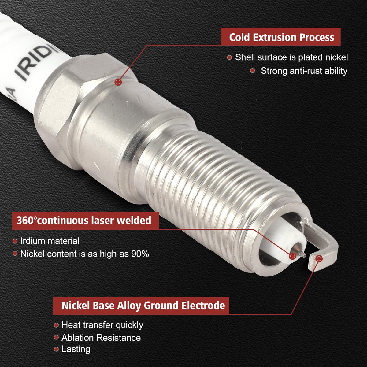 KacuYelin kit packaging and contents laid out for easy identification and quick installation benefit