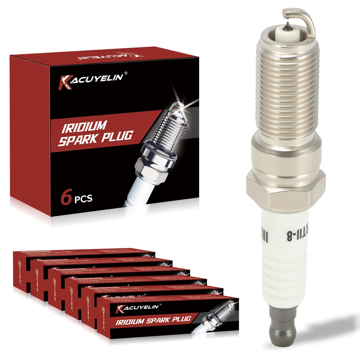 KacuYelin spark plug being installed in garage showing user-friendly replacement