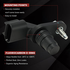 KacuYelin sensor installed in engine bay, demonstrates direct-fit replacement benefit