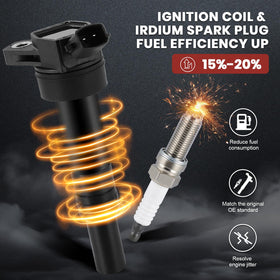 KacuYelin spark plug electrode macro showing precision and long-lasting spark