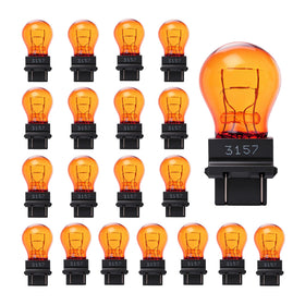 Kadiby front packaging showing 20-pack 3157NA bulbs for easy bulk replacement