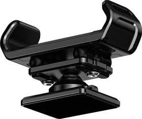 Kaedear front view showing aluminum finish and compact profile for sleek mounting