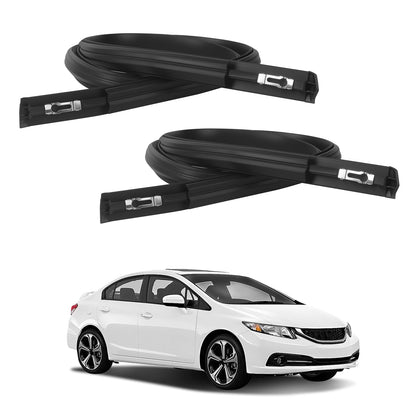 kafkof roof molding front profile showing fitment and improved seal