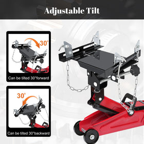 KAFLLA dual safety chains and steering handle securing heavy loads safely