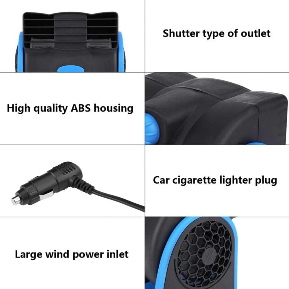 KAGOR mounted on dashboard providing directed airflow to passengers