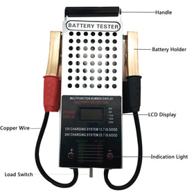 KAIHENG digital display closeup showing voltage readout for accurate testing