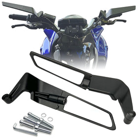 KAIQIVEM front-mounted mirror set showing sleek profile and style benefit