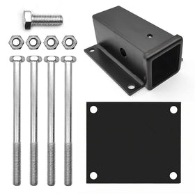 KAIRAY packaged hardware included view showing bolts, nuts and ready-to-install benefit