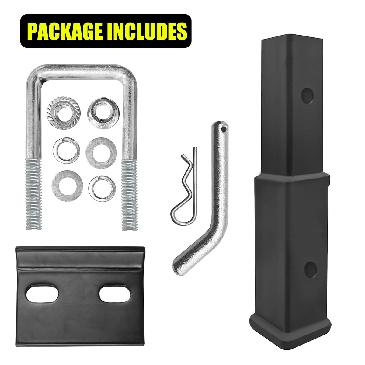 KAIRAY extender beside ruler illustrating 7 inch extension for better fitment