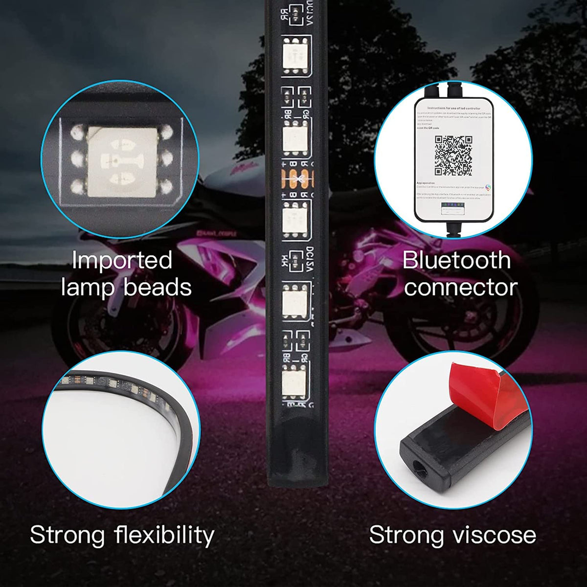 Kairiyard waterproof seal detail protecting LEDs from moisture