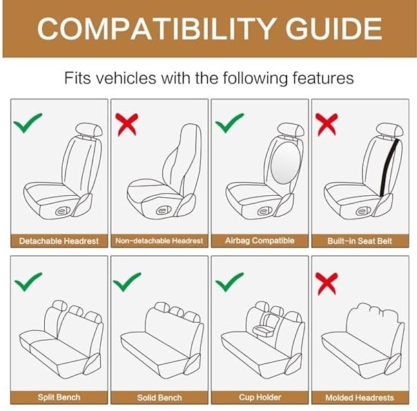Kaisaatti back seat view with reserved openings for convenience