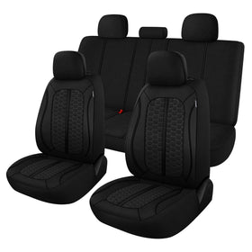 Kaisaatti front seat full set shown installed adds protection and cooling