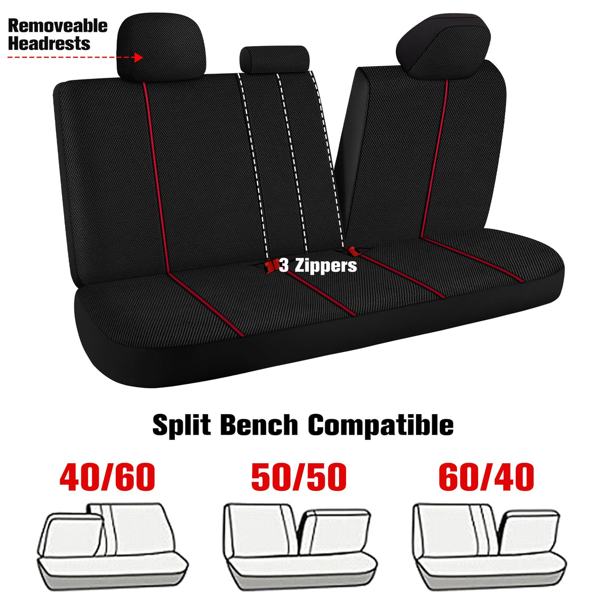Kaisaatti headrest and buckle openings showing secure access benefit