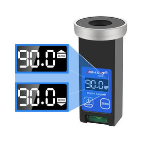 KAISAL front view showing compact camber gauge and clear display for faster checks
