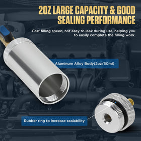 KAISAL high-pressure hose connection with knurled grip for secure fit