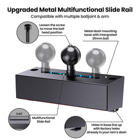 Kaishengyuan aluminum slide rail close-up showing sturdy metal construction and durability