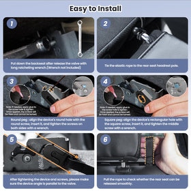 Kaishengyuan reinforced nylon strap and elastic pull for reliable operation