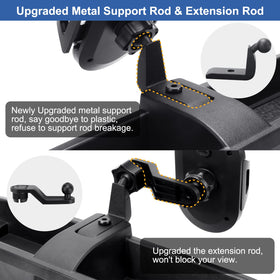 Kaishengyuan phone mount rotated demonstrating adjustable viewing advantage